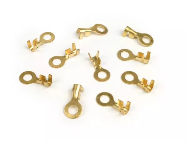 Crimp terminal -ring tongue 6.5mm Ø=1.0-1.5mm²- 10 pcs