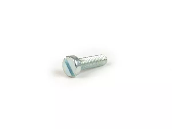 Screw -PIAGGIO- M4 x 14mm - zinc plated (used for oil pump Vespa PX Lusso, MY, 2011, Cosa, headlight rim V50 special)