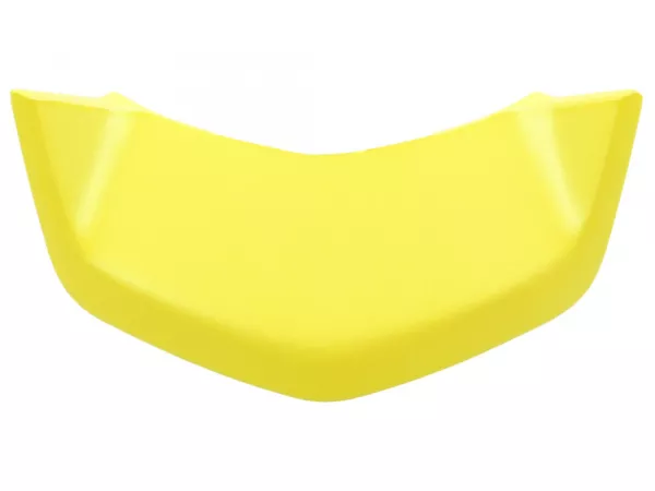 Horn grill insert, chevron (upper), yellow -PIAGGIO- Vespa Primavera 125 (ZAPMA1100, ZAPMA1101, ZAPMD1100), Vespa Primavera 150 (ZAPMA1200, ZAPMA1201, ZAPMD120), Vespa Primavera 50 (ZAPCA0100, ZAPCA0200, ZAPCA0102, ZAPCA0202, ZAPCD020, ZAPCD010), Vespa Sp