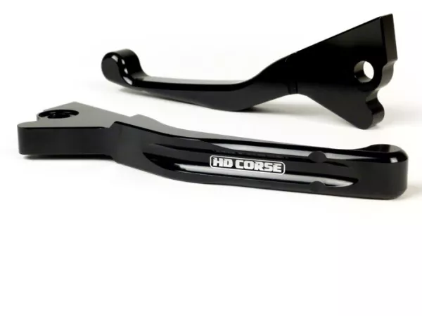 Juego de palancas de freno -HD CORSE Aluminio CNC- Vespa GT, GTL, GTS 125-300 - negro