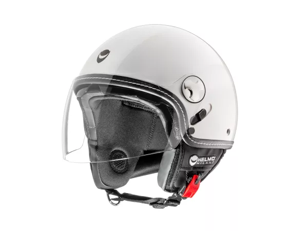 Helm -HELMO MILANO- Demi Jet, Eos, parelwit - XS (53-54cm)