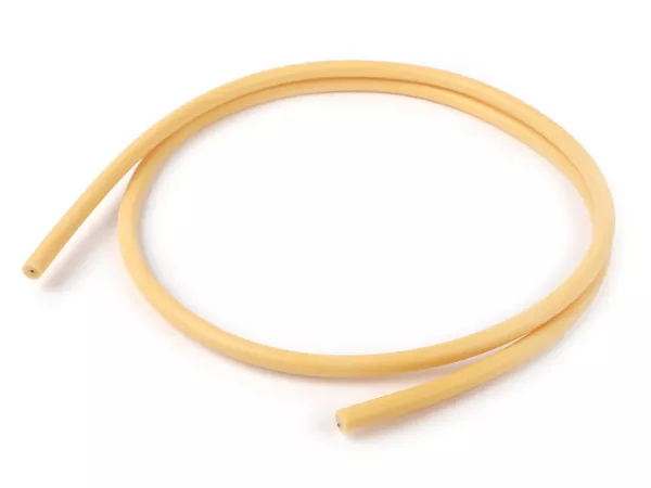 Tändkabel -HS- silikon, 1 meter, Ø 7 mm, gul