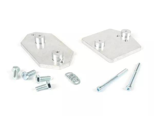 Bevestigingsset CDI/spanningsregelaar -JOCKEYS BOXENSTOP- Lambretta LI (serie 3), LIS, SX, TV (serie 3), DL, GP - voor e-ontsteking