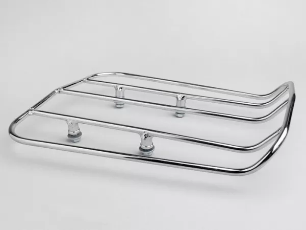 Bagagerek achter -JOCKEYS BOXENSTOP- Lambretta LI (serie 3), LIS, SX, TV (serie 3), DL, GP - Chroom