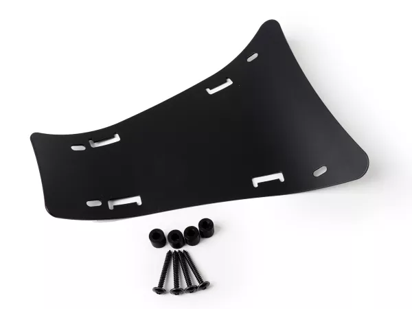 Bagagedrager stappendoor -JAILBREAK CUSTOMS- Vespa GTS 125-300, GTV, GTL, GT - zwart mat