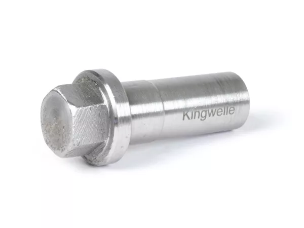 Herramienta adicional para JL0220 - Husillo para cigüeñal KINGWELLE (rosca fina M12x1,00) para desmontaje - Herramienta de montaje para montar y desmontar el cigüeñal -JOLA Made in Germany- Vespa Largeframe tipo PX