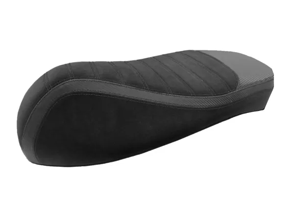 Housse de selle -JN SEATS- Vespa GTS 125-300  - 2009- - noir / noir