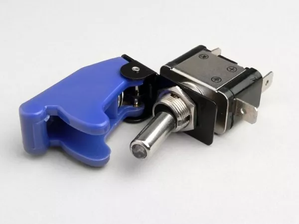 Toggle switch -RACING emergency switch- blue