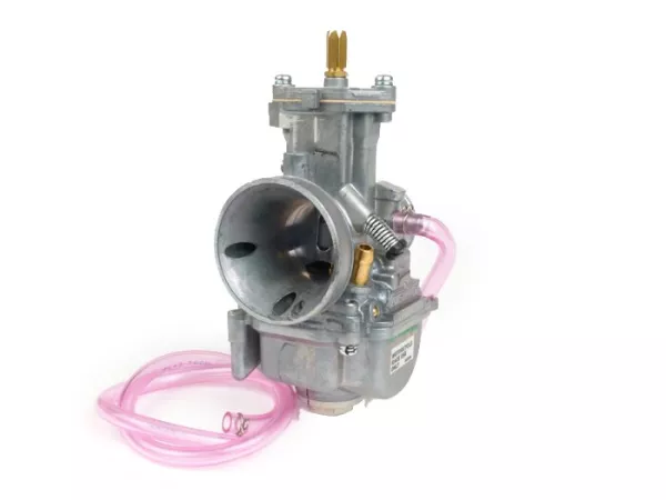 Vergaser -KEIHIN PWK 28 manueller Choke - ØI=28mm, AW=34mm - Einstellschrauben rechts