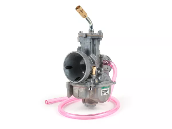 Carburateur -KEIHIN PWK 28 handbediende choke - ØI=28mm, AW=34mm - stelschroeven links