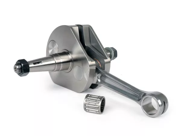 Krukas -KINGWELLE (membraan inlaat, drijfstang primatist) - 60mm slag, 110mm drijfstang, zuigerpen Ø16mm - Vespa PX - bijvoorbeeld voor Malossi Sport/MHR 210/221