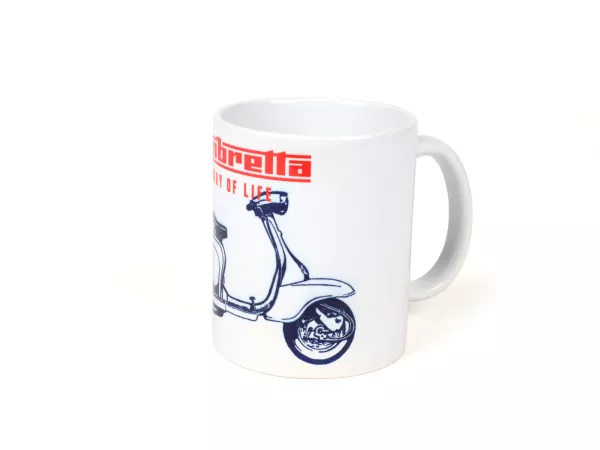 Kopp - Mugg -LAMBRETTA - Ett sätt att leva - röd