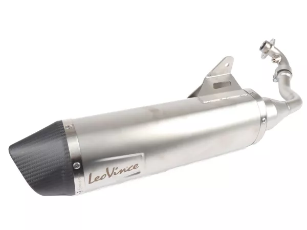 Uitlaat -LEOVINCE One Evo Slip-On- Vespa GTS Super HPE 300 (Euro 5, ZAPMD3100, ZAPMD3101, ZAPMD3101) - roestvrij staal
