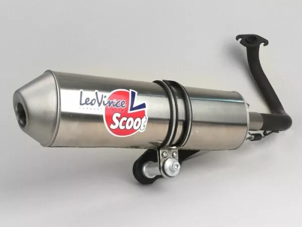 Knalpot -LEOVINCE Buatan Tangan- GY6 (4-tak) 50 ccm (139QMB)