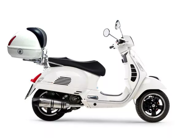 Auspuff -LEOVINCE SBK One Evo II slip-on- Vespa GTS 125-300 ie, Vespa GTV 250-300 ie - Edelstahl