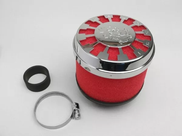 Air filter -MALOSSI E13- straight, CS= 32-38mm