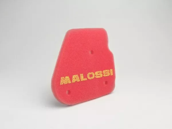 Air filter -MALOSSI Red Sponge- Minarelli 50cc horizontal cylinder - Aprilia SR50 (1994-), Area51, Gulliver, Rally, Sonic, CPI 50cc AC (-2002) (Hussar, Oliver, Popcorn)