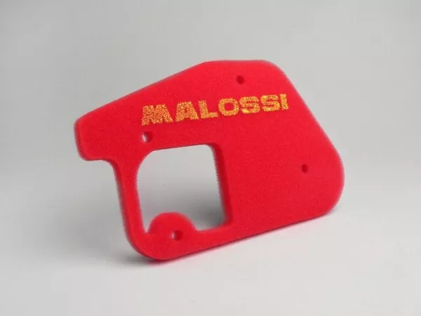 Filtro de aire -MALOSSI Red Sponge- Minarelli 50 cc vertical - MBK Booster 50 cc, Stunt 50 cc, Spirit 50 cc, Yamaha BW's 50 cc, Spy 50 cc, Zuma 50 cc - BOOSTER, BUMP50, BWS50, SLIDER50, SPY, SR50 (-1994), STUNT, ZUMA50, AMICO