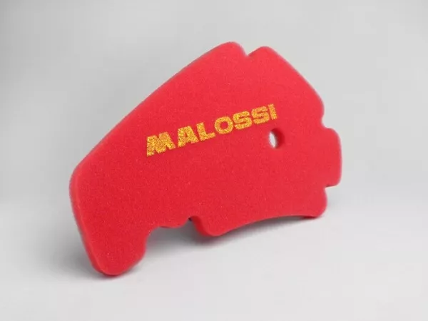 Inserto filtro aria -MALOSSI Red Sponge- Piaggio 125 ccm Leader LC dal 2006, Piaggio 200 ccm Leader LC dal 2006, Piaggio 250 ccm Quasar/HPE, Piaggio 400-500 ccm Master