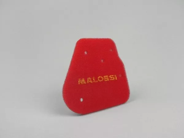 Sisipan filter udara -MALOSSI Red Sponge- CPI 50 ccm AC (dari tahun 2003) - Benelli QuattronoveX 50, CPI Aragon, Hussar, Oliver, Popcorn, Explorer Cracker, Keeway F-act, Badai, Matrix, Pixel, Ry8, Go ccia