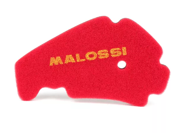 Luftfilterinsats -MALOSSI Double Red Sponge- Piaggio 125 ccm Leader LC från 2006, Piaggio 200 ccm Leader LC från 2006, Piaggio 250 ccm Quasar/HPE, Piaggio 400-500 ccm Master