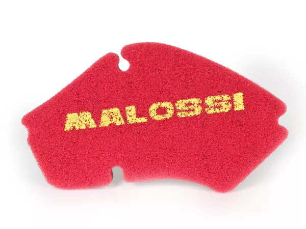 Inserto filtro aria -MALOSSI Doppia Spugna Rossa- Piaggio Zip Fast Rider 50 ccm anno 1996-97, Piaggio Zip SP fino all'anno 2000