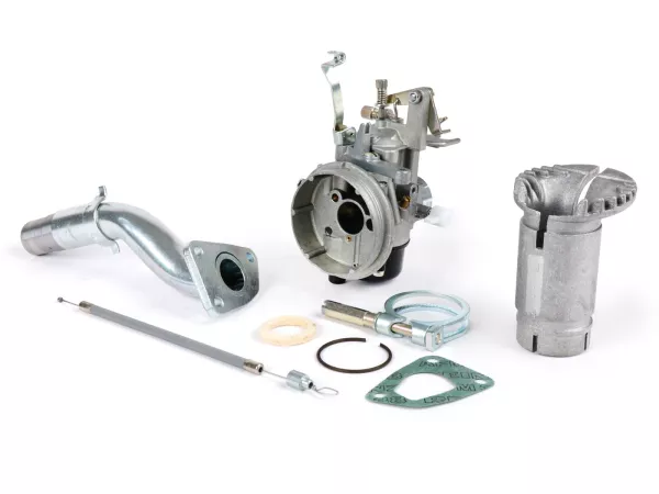 Kit carburador -DELLORTO 3 agujeros, 19/19mm SHB- Vespa PK50 XL2, PK50 HP