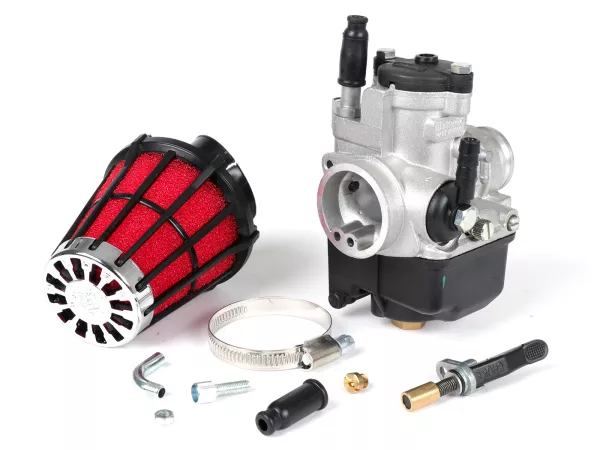 Carburateur kit -MALOSSI 25mm Dellorto PHBL BS MHR- handmatige choke, Gilera Runner 125-180 ccm 2-takt, Italjet Dragster 125-180 ccm 2-takt - AW=30mm