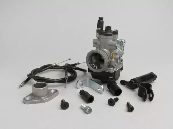 Kit karburator -MALOSSI 19mm Dellorto PHBG AS- Kymco 50 ccm - KYMCO BETWIN 50, KYMCO COBRA 50, KYMCO CX 50, KYMCO DINK 50 AC, KYMCO DINK 50 LC, KYMCO DJX 50, KYMCO DJY 50, KYMCO K12 50, KYMCO KB 50, KYMCO MOVIE 50, KYMCO PEOPLE 50 2T, KYMCO SNIPER 5