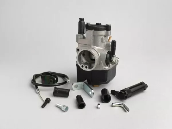 Carburateur kit -MALOSSI 25mm Dellorto PHBL- handmatige choke, Piaggio Hexagon 125-180 ccm 2-takt - AW=30mm