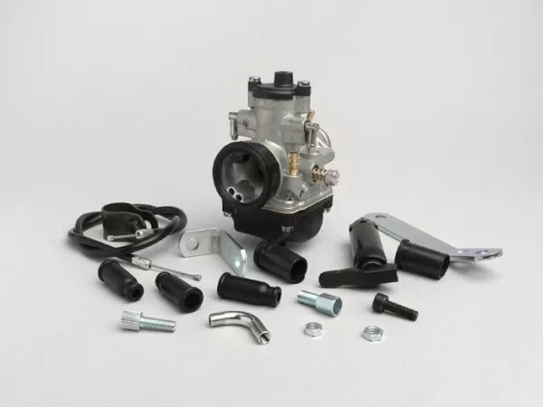 Carburator kit -MALOSSI 19mm Dellorto PHBG BD- Piaggio 50 cc 2-stroke - CS=23mm- APRILIA SPORTCITYONE 50, SR50, SCARABEO, DERBI ATLANTIS 50 ,BULLET 50,  GP1, GILERA ICE, GILERA RUNNER 50, GILERA STALKER, ITALJET TORPEDO LC, PIAGGIO SFERA 50, SFERA 80,TPH