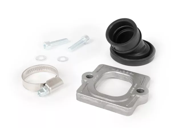 Intake manifold X360 FKM Racing -MALOSSI- Piaggio 50 2T - AW = 28mm