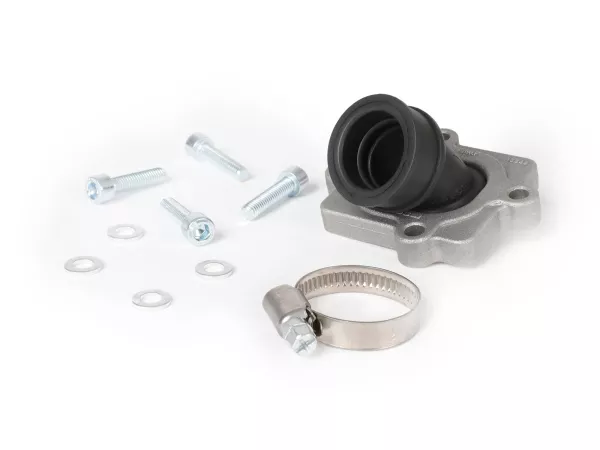 Collettore di aspirazione X360 FKM Racing -MALOSSI- Minarelli orizzontale, Suzuki-Morini, CPI/QJ - AW=24,5mm