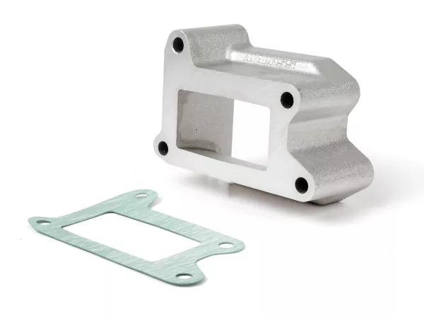 Manifold intake (tanpa sambungan) untuk rumah mesin -MALOSSI VR-One, intake katup buluh- Vespa PX