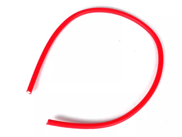 Tändkabel -MALOSSI- silikon, 45cm, Ø 7 mm, röd