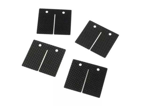 Placa de diafragma -MALOSSI MHR VL17- Vespa Largeframe, Smallframe, Minarelli AM6 - Carbono (0,3, 0,35mm)