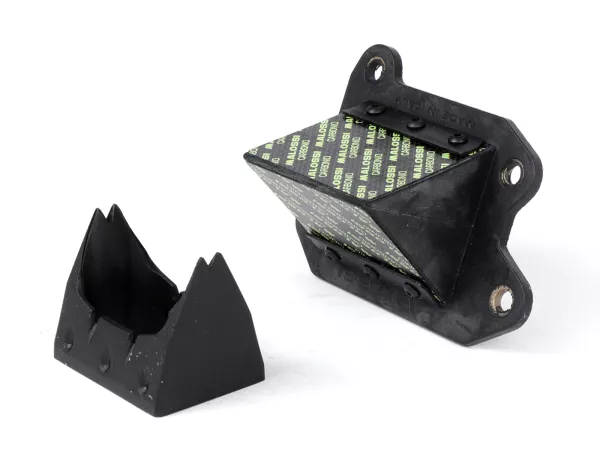 Membraanblok -MALOSSI MHR VL19 voor motor VR-ONE- Vespa Largeframe - Koolstof 0,35mm