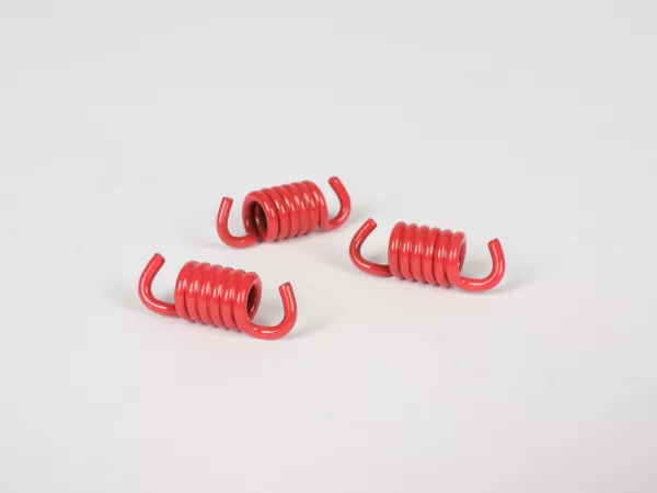 Muelles de embrague reforzados -MALOSSI- para embrague Malossi Delta/Fly Ø=2,0mm rojo