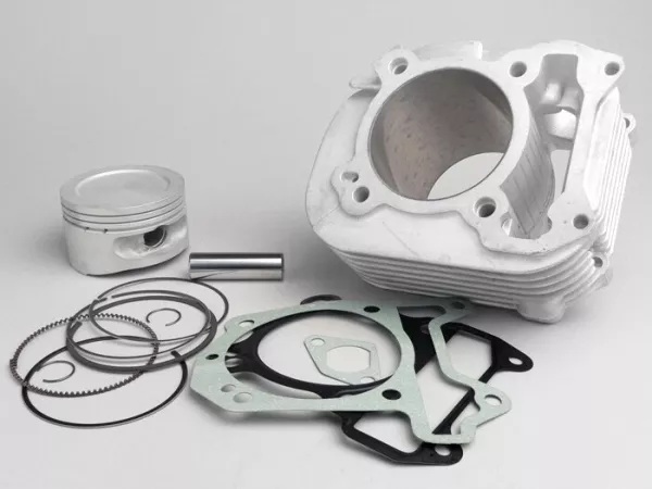 Cylinder -MALOSSI 190 ccm- Piaggio AC Leader - förgasarmotor - VESPA ET4 125/150 4T, LX 125/150 4T, S 125 4T Euro 3 (M444M), S 150 4T Euro 3, PIAGGIO Fly 125 4T Euro 2-3 (M422M), Fly 150 4T Euro 2-3 (M422M), Liberty 125 4T Euro 3 (M389M), Liberty S 125 4T