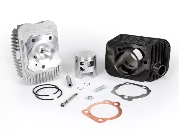 Silinder -MALOSSI 73 ccm Sport Ø46,5mm- Piaggio Ciao (pin piston = Ø10mm) - rumah mesin harus dibuang