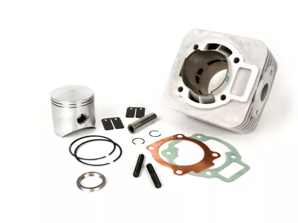Cilinder -MALOSSI 172 ccm zonder cilinderkop- Piaggio AC Maxi 2-takt - Piaggio SKR125/150, Skipper 125/150, TPH125, Aprilia SR125