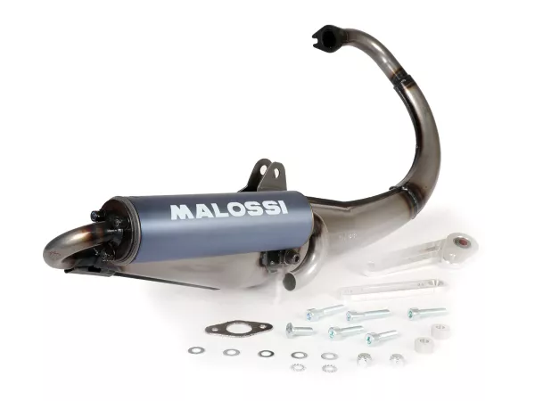 Exhaust -MALOSSI FLIP homolgated- YAMAHA BWs, MBK Booster, Minarelli vertical