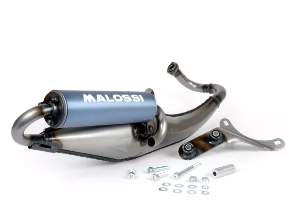 Knalpot -MALOSSI FLIP yang telah dihomologasi - APRILIA dengan mesin PIAGGIO - SR50 DiTech, SR50R, SR50R Factory, Scarabeo Street 50