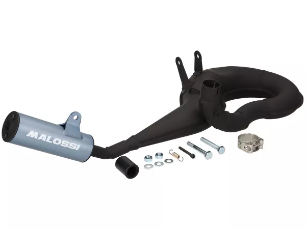 Exhaust -MALOSSI POWER EXHAUST- Vespa PX80, PX125, PX150 - 166cc, 177cc