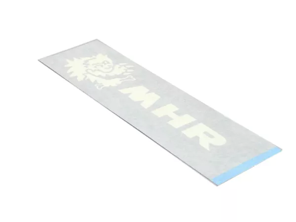 Sticker -MALOSSI lion MHR- 166mm - white