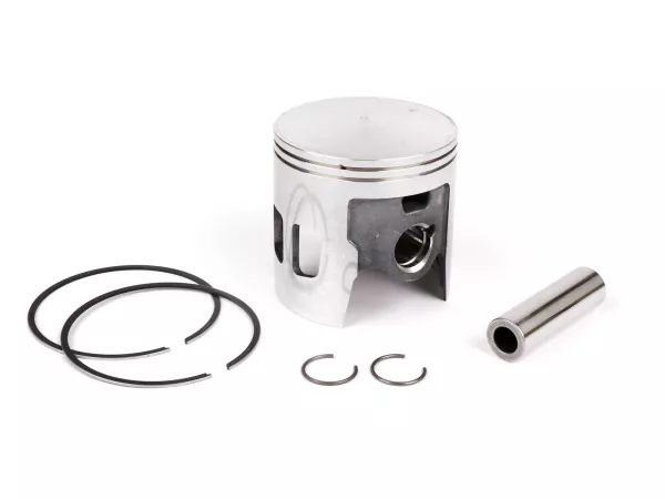 Piston -MALOSSI 177 SPORT cast iron- Vespa PX125/PX150 - 2 piston rings - Ø63.0mm