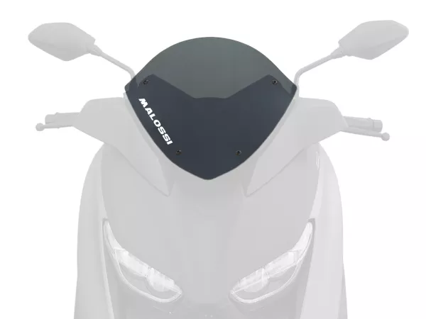 Flyscreen -MALOSSI MHR, w=360mm, h=340mm- YAMAHA X MAX 300 ie 4T LC euro4 2017->
