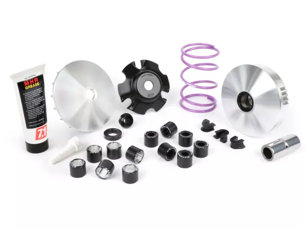 Variateur -MALOSSI Overrange MHR aluminium - Piaggio 50cc - 2-temps