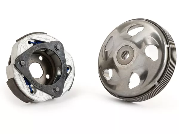 Koppeling incl. koppelingsklok -MALOSSI Fly System- Honda 150cc (type FES, NES), YAMAHA Aerox 155 NVX (2017-, Euro4), NMax 125 (-2016, Euro3, E353E), NMax 125 (2017-, Euro4, E3X7E), NMax 155 (-2016, Euro3), NMax 155 (2017-, Euro4), Tricity 125 (2017-, Eu