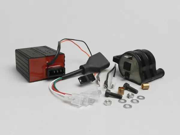 CDI -MALOSSI TC-Unit K15- Piaggio 50 ccm carburateur modellen